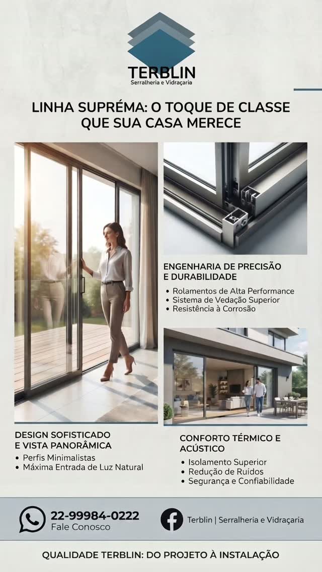 Trabalho realizado pela TERBLIN